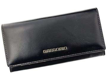 Dámska peňaženka Gregorio N114 Large Black Natural Leather