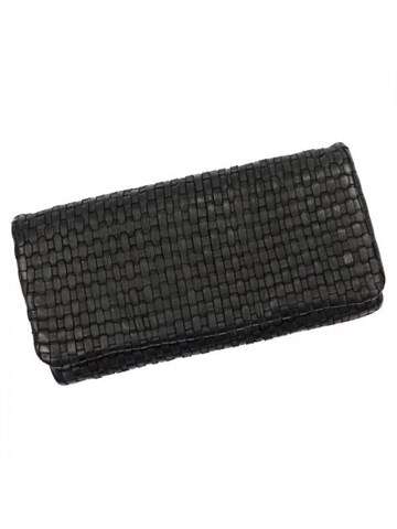 Dámska peňaženka JUICE 1033-JU01 Prírodná koža čierna