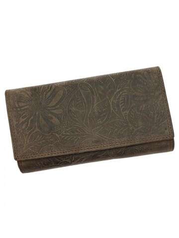 Dámska peňaženka Nordee ADL04-GG-05-DES Kožená hnedá elegantná