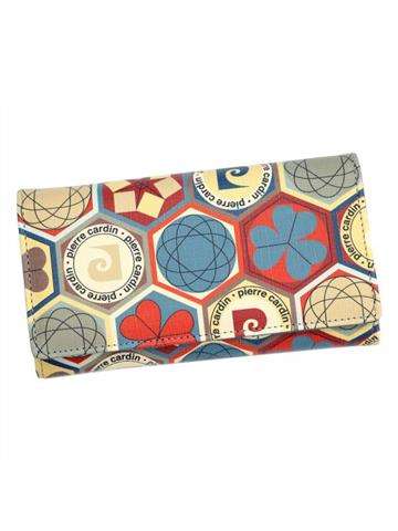Dámska peňaženka Pierre Cardin LADY53 114 Prírodná koža Modrá veľká horizontálna