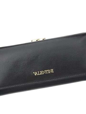 Dámska peňaženka Valentini 5702 G18 Prírodná koža čierna