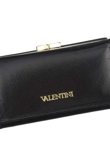 Dámska peňaženka Valentini 5702 PL10 prírodná koža čierna
