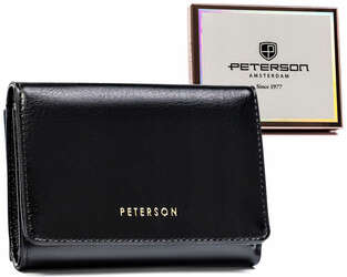 Dámska peňaženka strednej veľkosti z ekologickej kože - Peterson