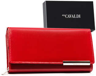Elegantná dámska kožená peňaženka - 4U Cavaldi