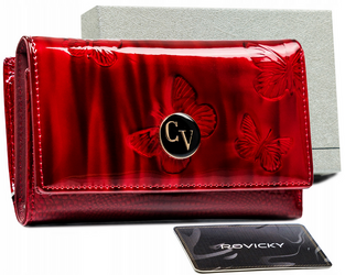 Elegantná dámska peňaženka z lakovanej kože - 4U Cavaldi