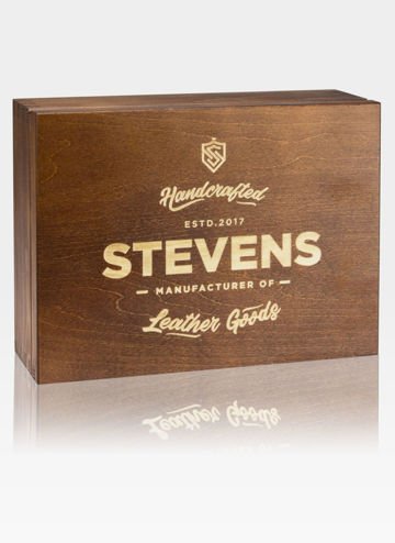Elegantná drevená darčeková krabička STEVENS