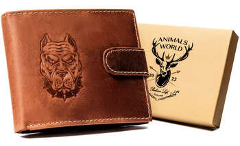 Elegantná pánska peňaženka z nubukovej kože - Always Wild
