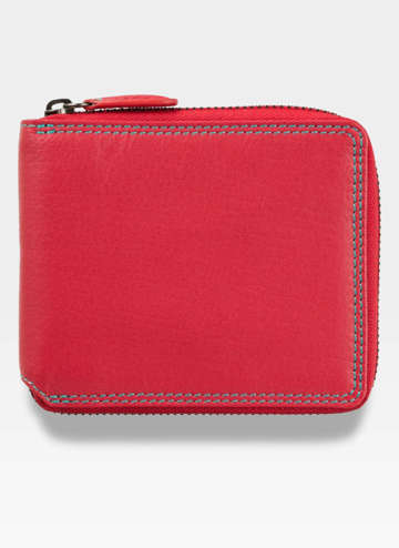 Farebná kožená peňaženka Picasso Visconti - novinka v štýle SP29 Red