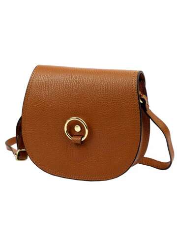 Florence Dámska kožená kabelka 38 DOLLARO Camel Crossbody peňaženka