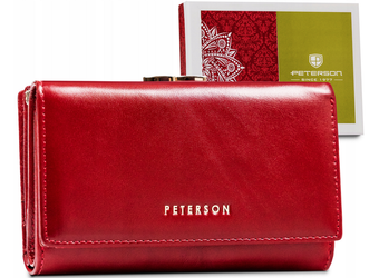 Klasická dámska kožená peňaženka - Peterson