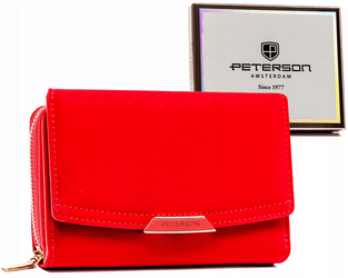 Klasická dámska peňaženka z ekologickej kože - Peterson