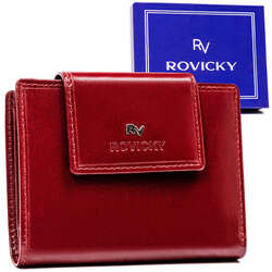 Klasická dámska peňaženka z pravej kože - Rovicky