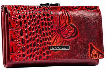 Klasická dámska peňaženka z prírodnej a ekologickej kože - 4U Cavaldi