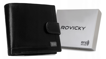 Klasická kožená pánska peňaženka - Rovicky