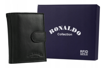 Klasická kožená peňaženka so zapínaním - Ronaldo