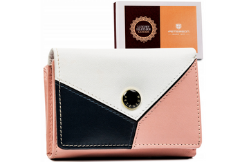 Klasická malá dámska peňaženka z pravej kože - Peterson