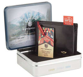 Klasická pánska peňaženka s ochranou kariet RFID - Peterson