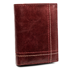 Klasická vertikálna kožená peňaženka - Always Wild®