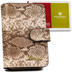 Kompaktná dámska peňaženka s exotickým dizajnom - Peterson