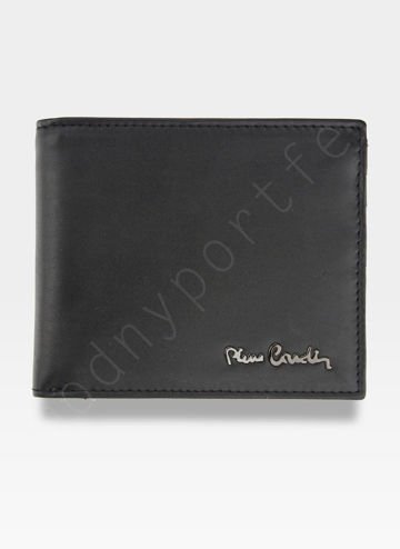 Malá I CienKI Pánska peňaženka Pierre Cardin Kožená Tilak27 8824 RFID Čierna + bordová