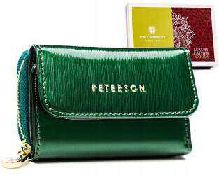 Malá dámska peňaženka z lakovanej kože - Peterson