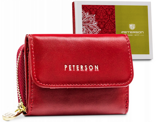 Malá dámska peňaženka z pravej kože - Peterson