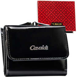 Malá lakovaná dámska peňaženka s ochranou RFID Protect - Cavaldi