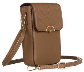 Mini taška-peňaženka z ekologickej kože - Peterson
