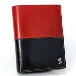 Pánska dvojfarebná kožená peňaženka bez zapínania RFID - Rovicky