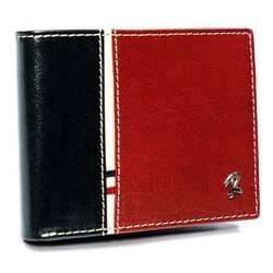Pánska horizontálna dvojfarebná peňaženka z prírodnej kože RFID - Rovicky