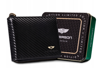 Pánska horizontálna kožená peňaženka - Peterson