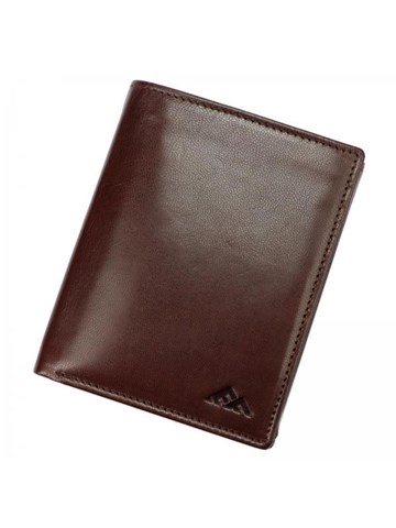 Pánska kožená peňaženka EL FORREST 544-28 RFID hnedá s ochranou proti RFID