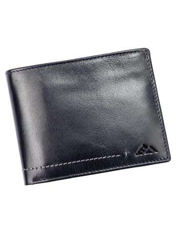 Pánska kožená peňaženka EL FORREST 545/A-301 RFID modrá s ochranou proti skenovaniu