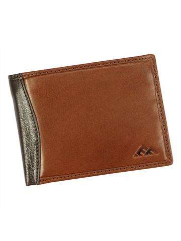 Pánska kožená peňaženka EL FORREST 571-21 RFID Brown