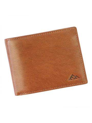 Pánska kožená peňaženka EL FORREST 571-26 RFID Brown Horizontal