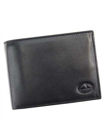 Pánska kožená peňaženka EL FORREST 892/A-67 RFID Black Horizontal