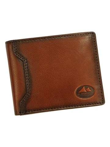 Pánska kožená peňaženka EL FORREST 895-29 RFID Brown Elegant