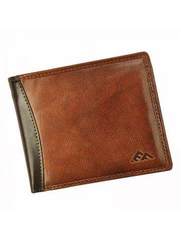 Pánska kožená peňaženka EL FORREST Brown 556/A-21 RFID SECURE
