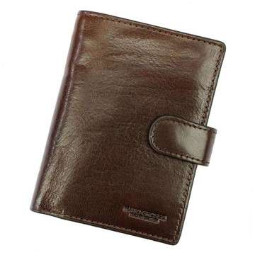 Pánska kožená peňaženka Mato Grosso 0703/17-25 RFID tmavohnedá