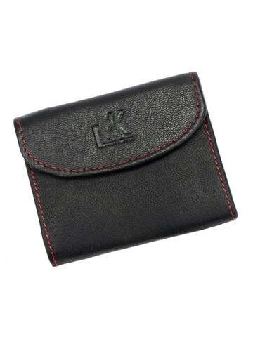 Pánska kožená peňaženka Money Keeper CC 3653 Elegantná čierna a červená