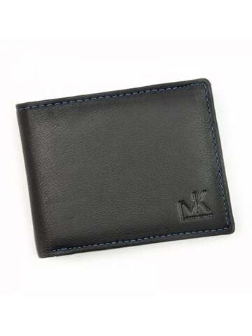 Pánska kožená peňaženka Money Kepper CC 5130 Black/Blue Classic
