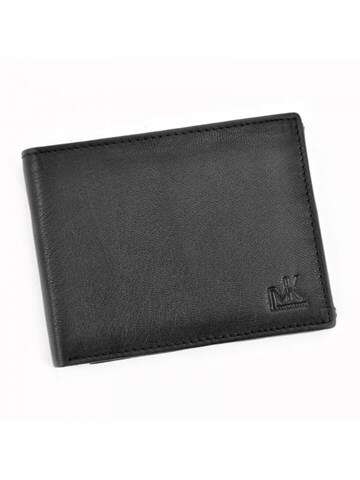 Pánska kožená peňaženka Money Kepper CC 5600 čierna horizontálna s priestorom na 16 kariet