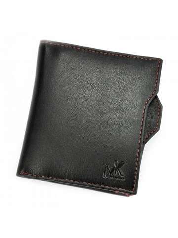 Pánska kožená peňaženka Money Kepper CC 6002 Black and Red