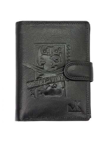 Pánska kožená peňaženka Money Kepper TCC 5601B-6 RFID Black Classic
