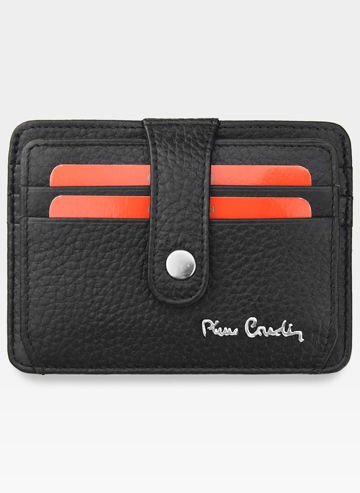 Pánska kožená peňaženka Pierre Cardin Cardholder Small Black Tilak11 P02