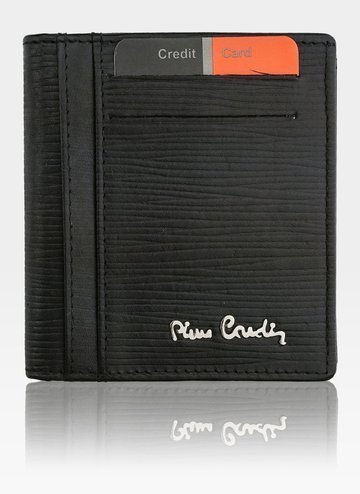 Pánska kožená peňaženka Pierre Cardin Držiak na bankovky Tilak10 2990 Black