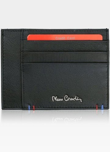 Pánska kožená peňaženka Pierre Cardin Slim Case Tilak22 P020 Black
