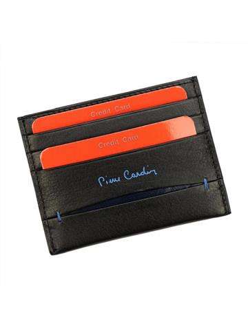 Pánska kožená peňaženka Pierre Cardin TILAK07 475 Black Horizontal Cardholder