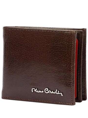 Pánska kožená peňaženka Pierre Cardin TILAK100 1812 Dark Brown RFID SECURE