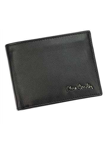 Pánska kožená peňaženka Pierre Cardin TILAK69 8806 Black Horizontal RFID SECURE